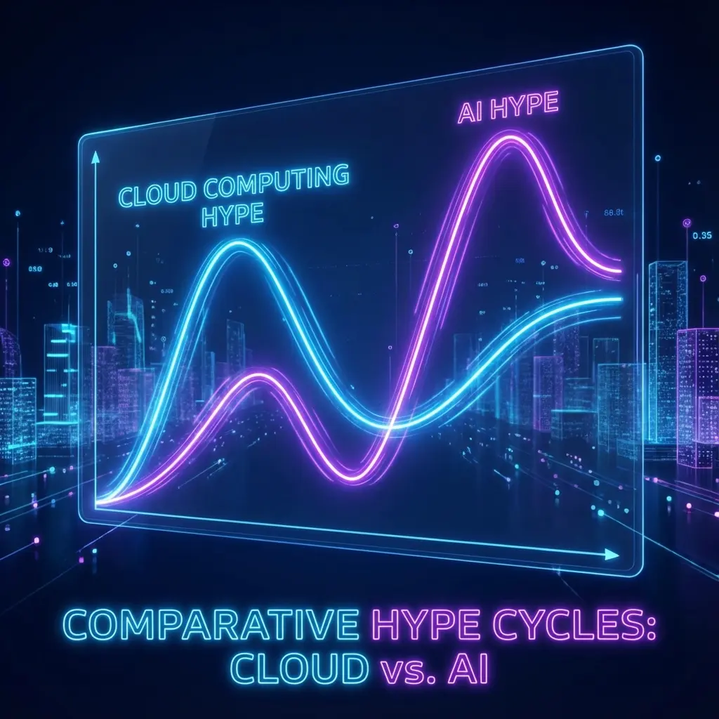 Cloud vs AI Hype: Why AI's Peak Is Higher