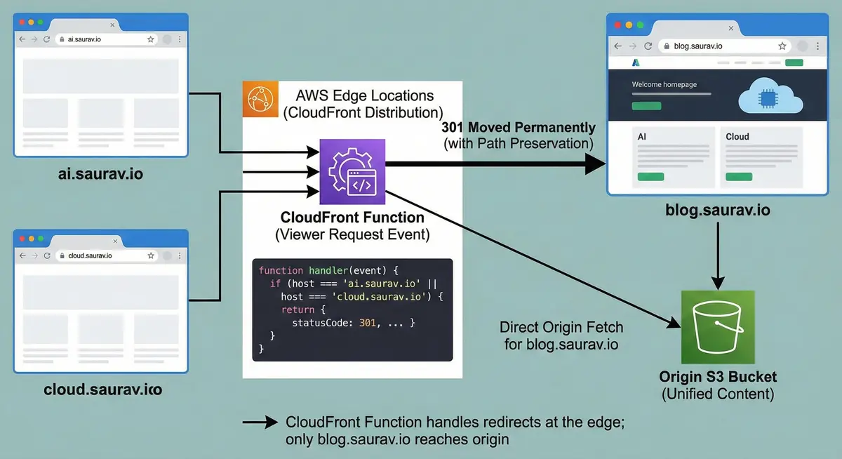 CloudFront Consolidation Architecture